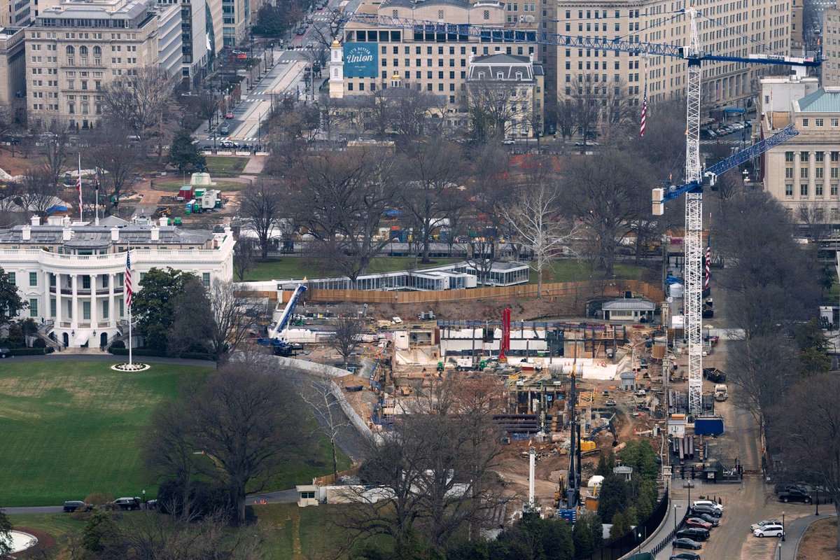 Judge halts Trump's 90,000-square-foot White House ballroom construction