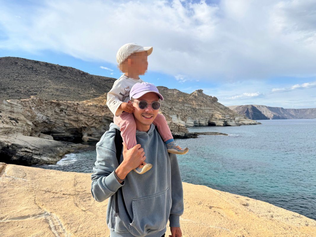 I travel for work a lot and my son missed our bedtime stories. I built an AI version of my voice for him.