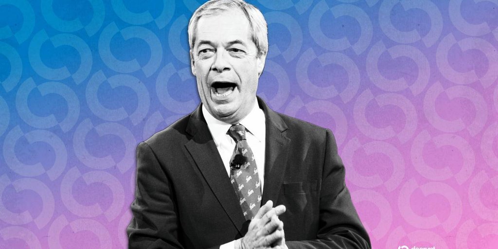 Reform UK’s Farage Claims 'No Obligation': to Declare Tether Billionaire's $6.7M Gift