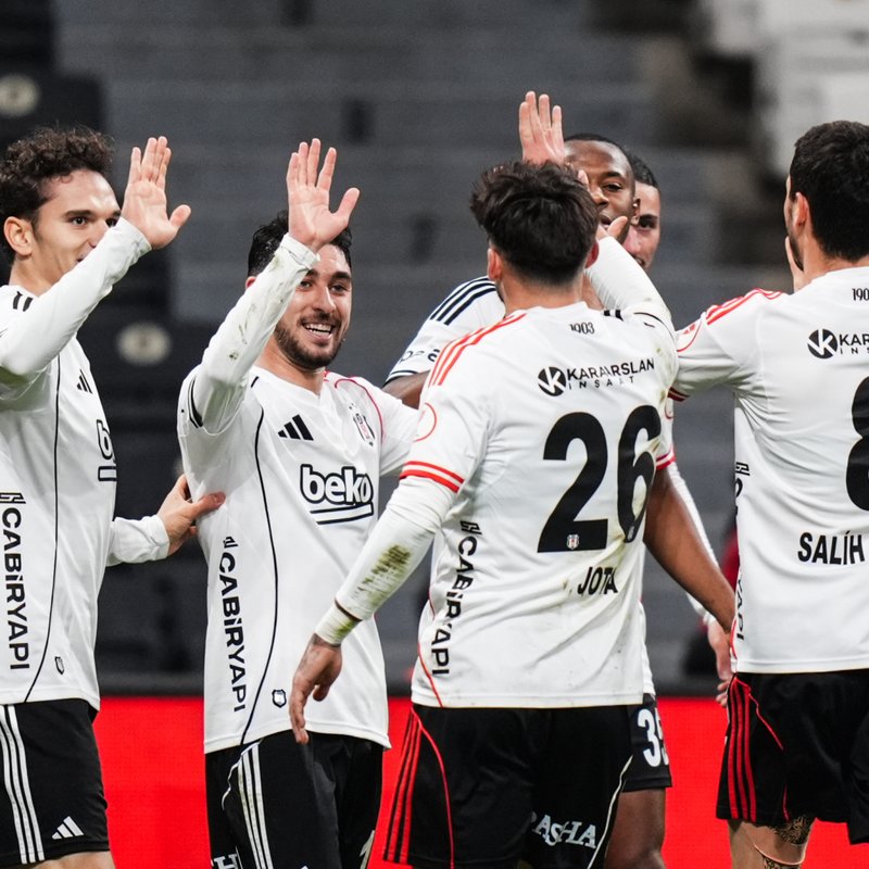 "Beşiktaş, üst üste 8. maçında da galip geldi!"