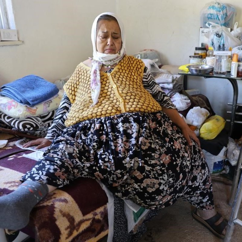 15 yıldır yatağa: hasretti! Artık sevinçten ağlıyor