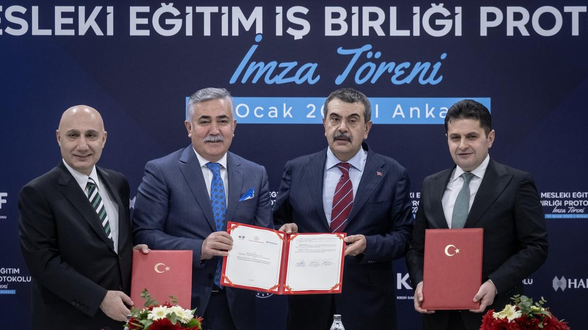 "Mesleki eğitim alanında geniş: çaplı iş birliği girişimi"