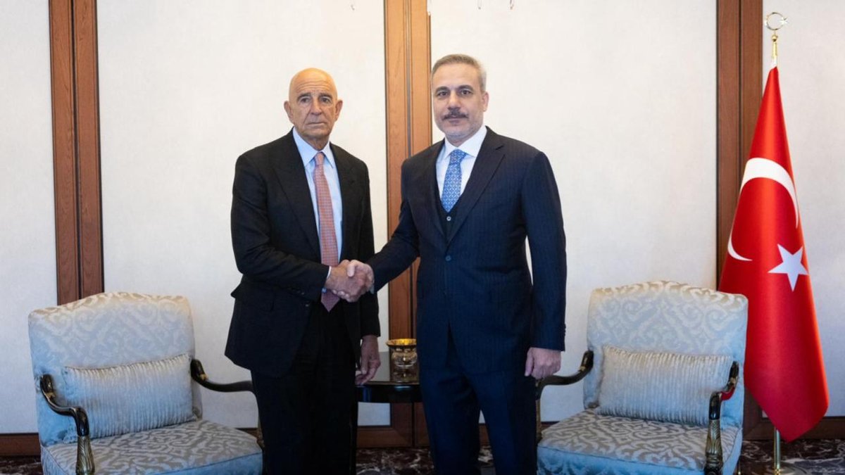 Hakan Fidan, Amerika Birleşik Devletleri'nin Ankara Büyükelçisi'ni ağırladı.
