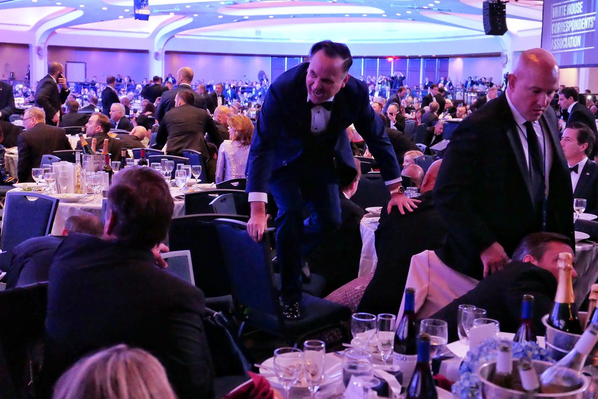 Our colleague was in the room when chaos erupted at DC's annual press dinner. Here's what he thought about the security.