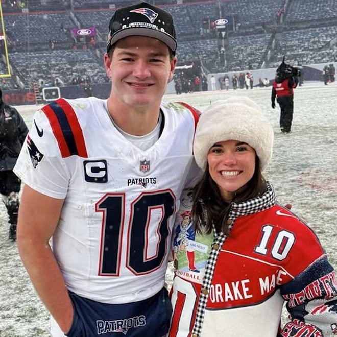NFL yıldızı Drake Maye ile Ann Michael Maye'in Şirin Aşk Hikayesi