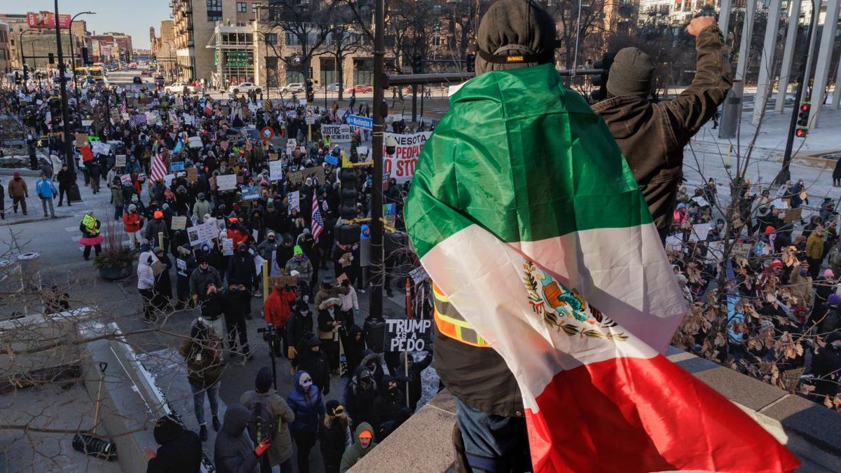 Minnesota eyaletinde ABD'de ICE'ye karşı protestolar sürüyor