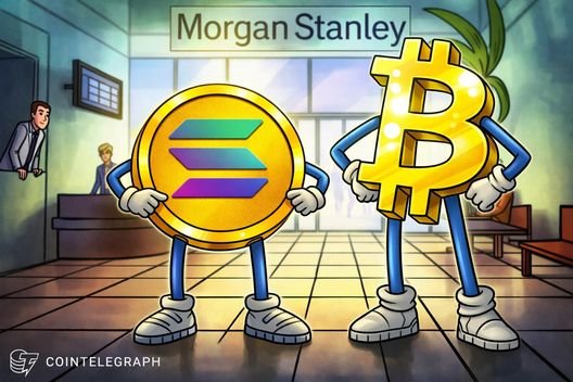 Morgan Stanley, Bitcoin ve Solana için ETF başvurularını yaptı, kripto alanındaki yeni girişimiyle dikkat çekiyor.