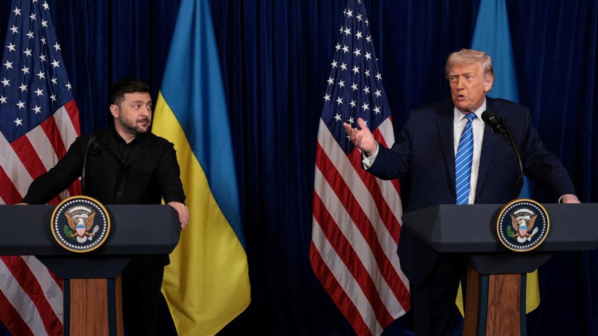 "ABD Başkanı Trump'ın ülkesindeki ziyareti sırasında Zelenski'ye karşı sert tutum sergilediği öne sürdü"