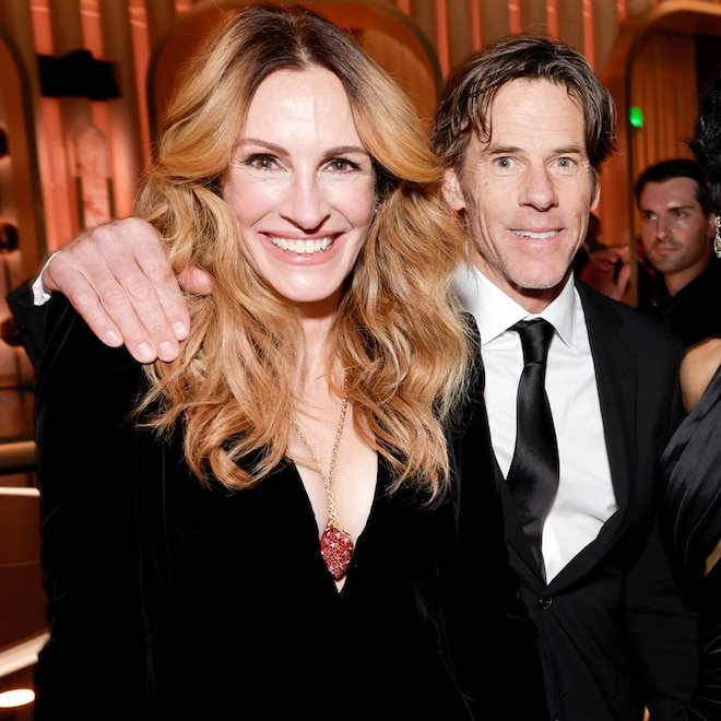 "2026 Altın Küreler: Julia Roberts ve Danny Moder’ın Nadir Görülen Akşam Buluşması"