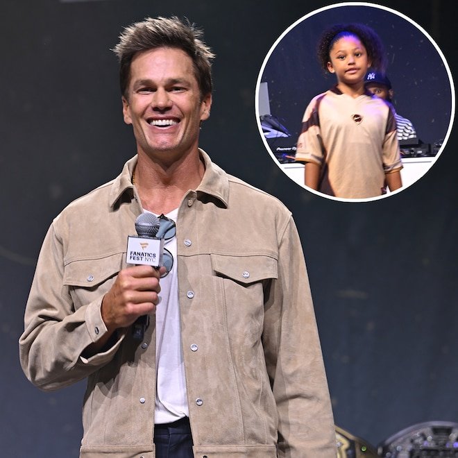 Kylie Jenner’s Daughter Stormi Photobombs Tom Brady’s Pic With Son