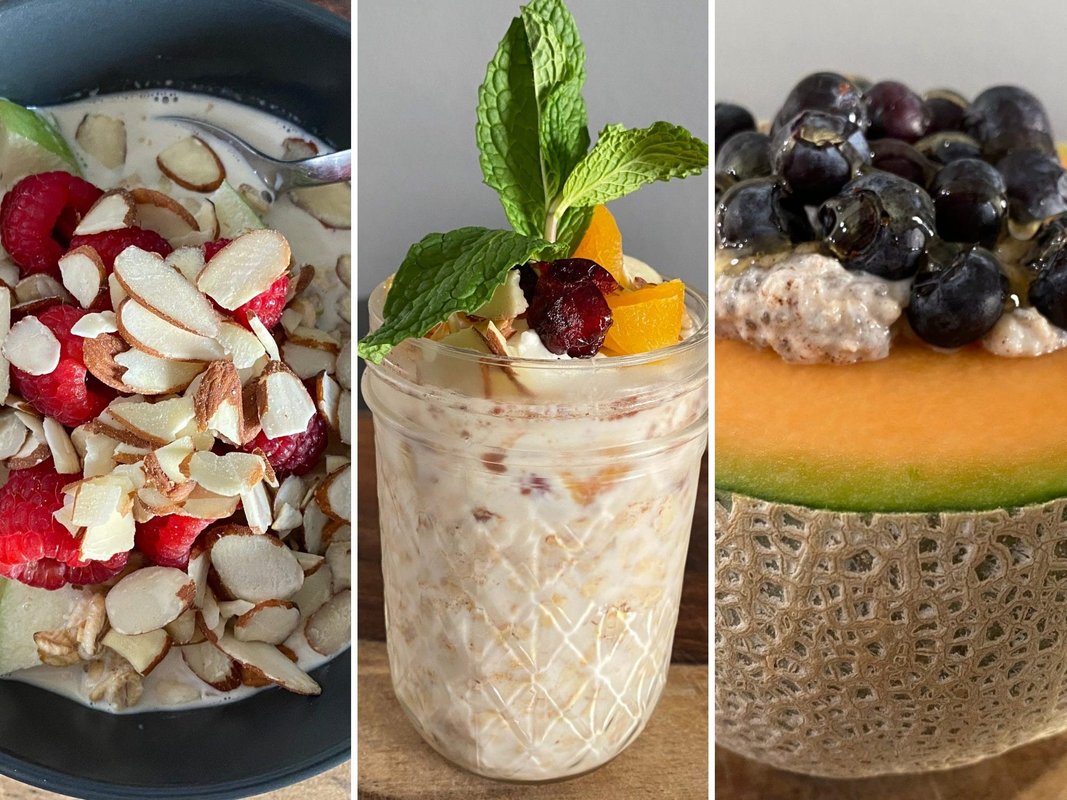 I tried 3 celebrity chefs' recipes for overnight oats. The: best one was easy to make yet felt very extravagant.