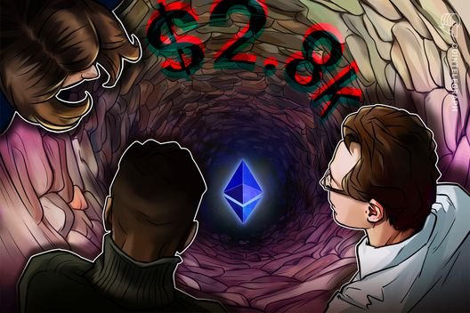 Ethereum, 2.800 doları aştı; grafikler başka bir %22’lik düşüşü işaret ediyor