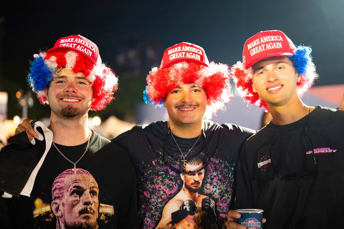 Blood-red, white and blue: My wild night at Trump's White House-hosted UFC fight