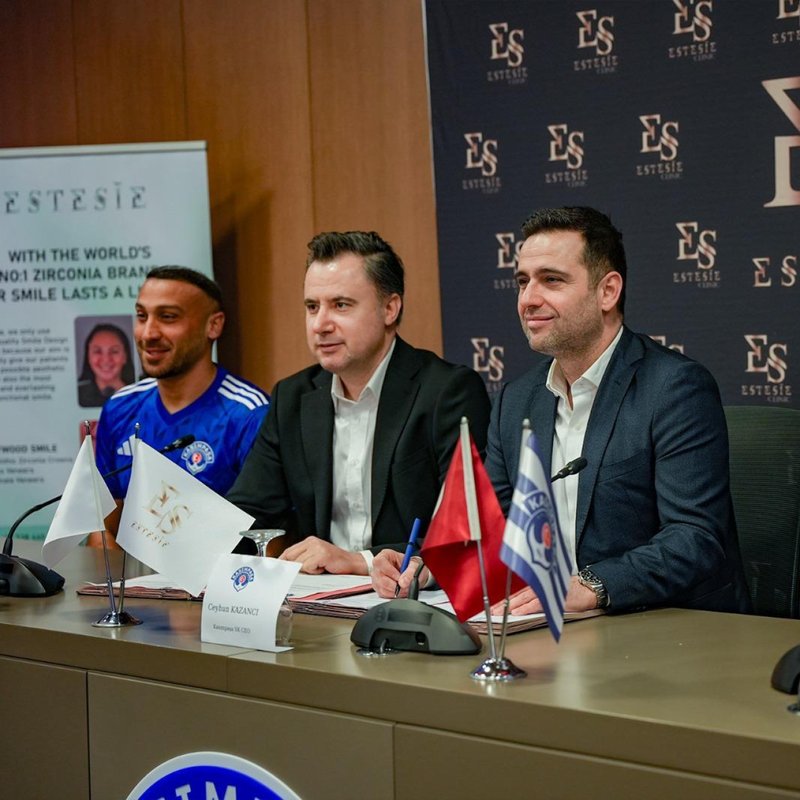 Kasımpaşa Kulübü'nden yeni bir sponsorluk anlaşması duyurusu!