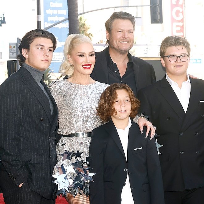 Gwen Stefani Shares Photos of Blake Shelton, Her Kids for Father's Day