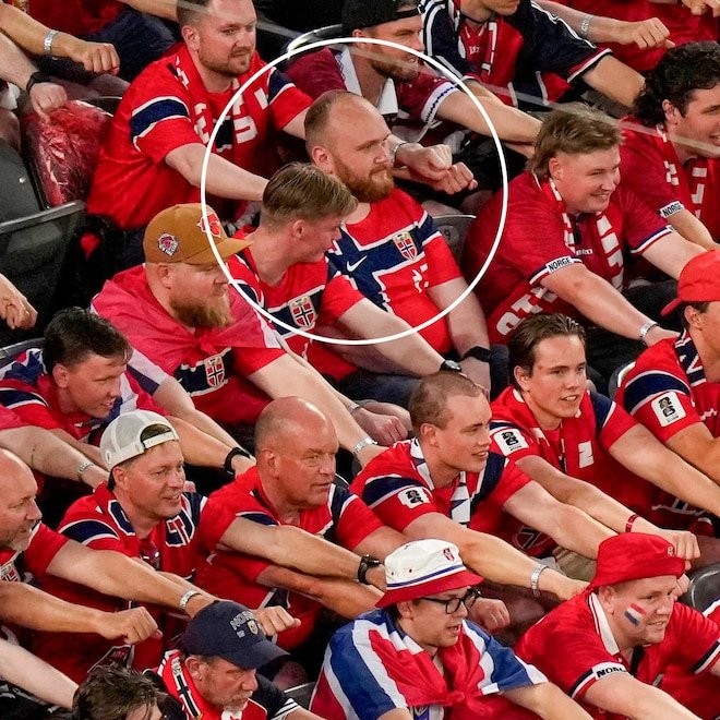 Why Norway Fan Sat Still During "Stupid" Row Celebration at World Cup