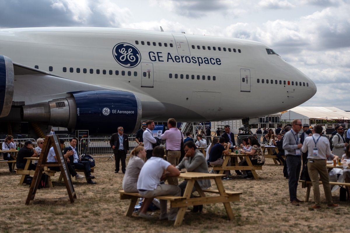 We toured a specially modified Boeing 747 used as a 'flying laboratory' to test new jet engines. See inside.