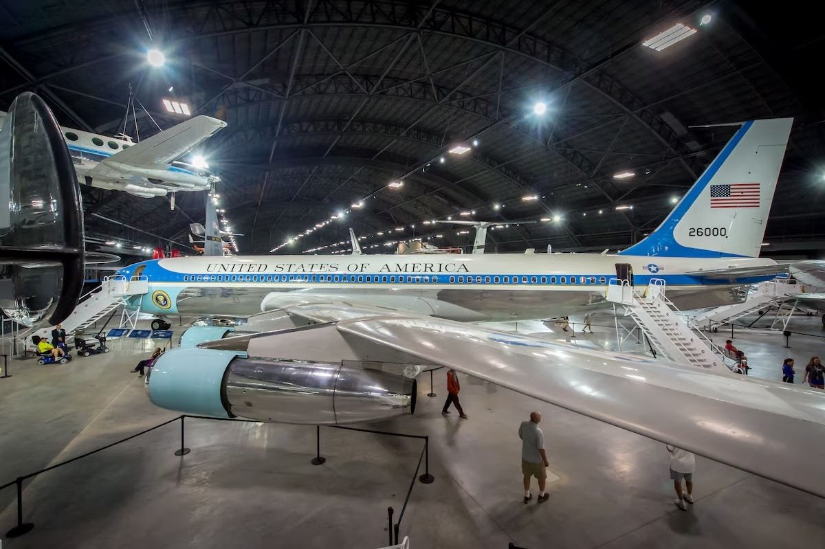 Take a look inside the Air Force One plane that carried 8 presidents and brought home JFK's body from Dallas