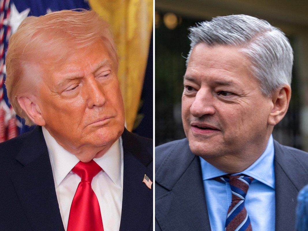 Netflix's Ted Sarandos says he asked Trump not to pursue movie tariffs. Here's what he proposed instead.