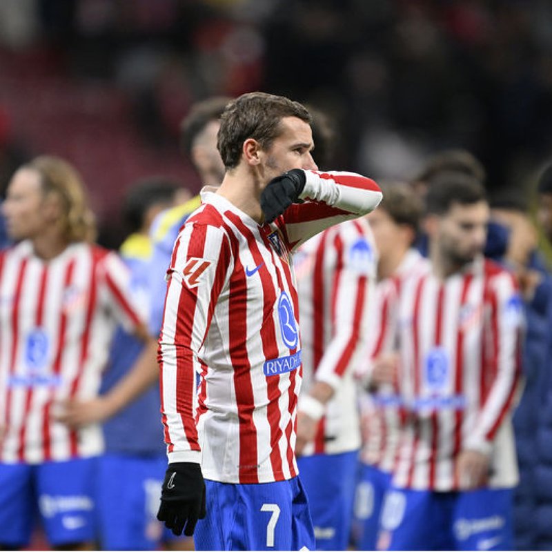 Atletico Madrid'e Vallecano şoku!