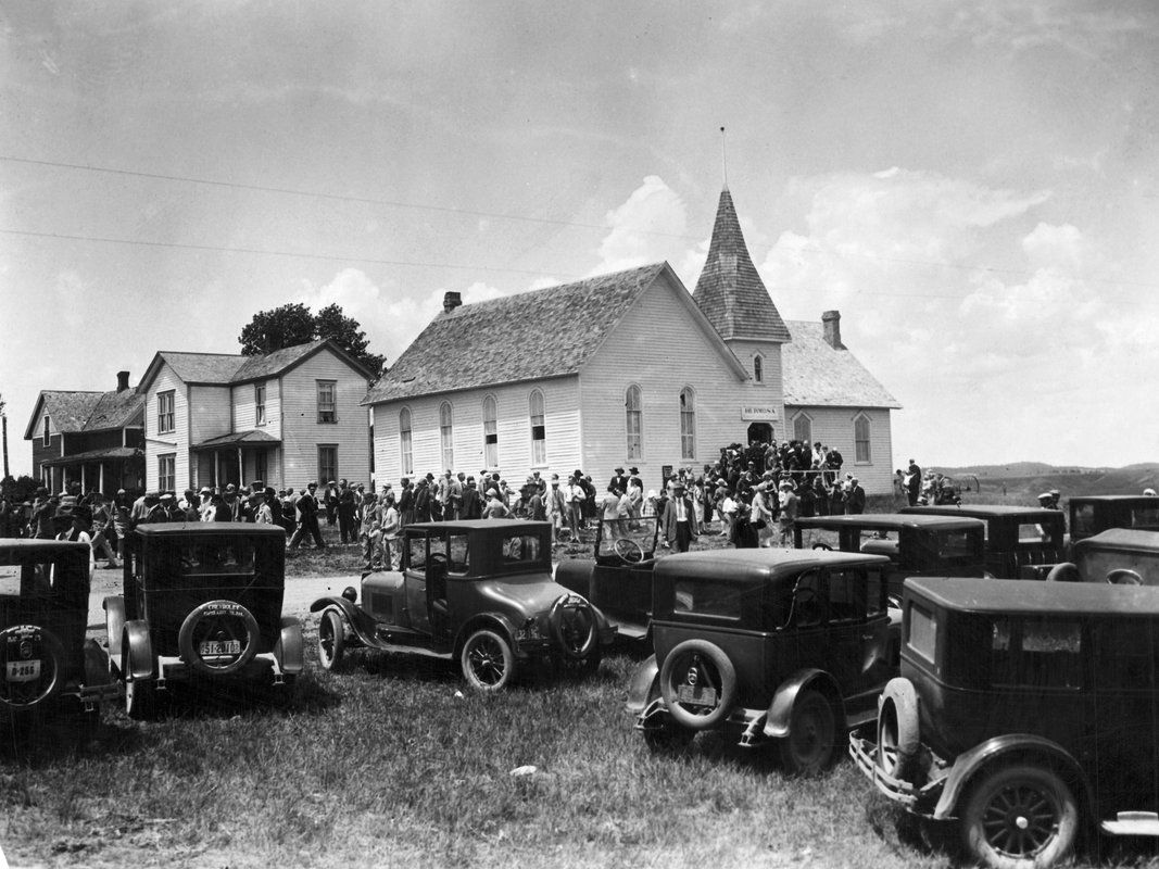 See what life was like in America's small towns a century ago