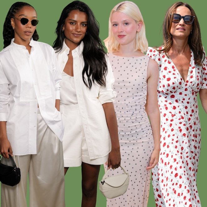 Wimbledon Celebrity Style Is Giving: Polished, Preppy & Demure Summer