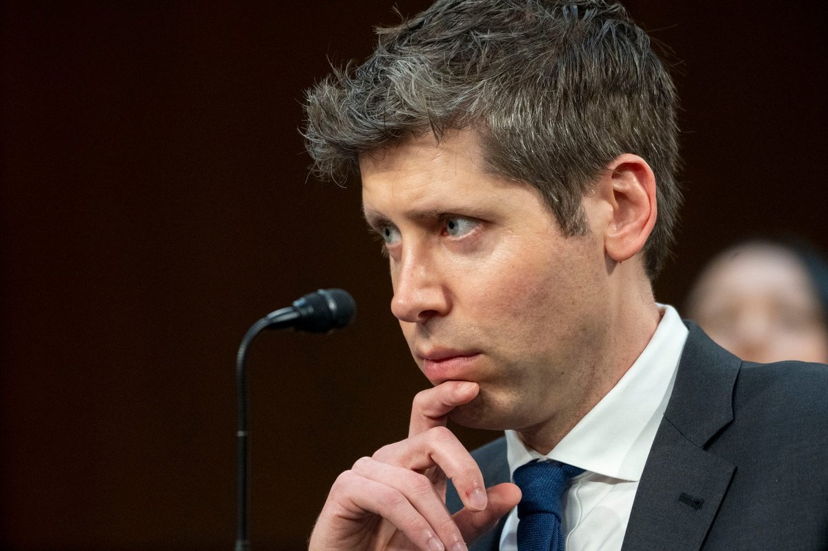 Sam Altman is stuck playing defense.: It all started a week ago.