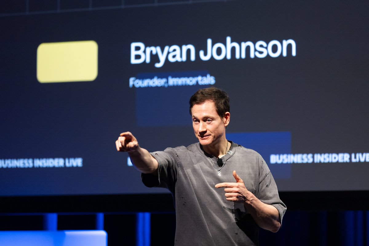 I spoke with Bryan Johson for Business Insider's Long Play event. He had a lot to say about Silicon Valley's celibacy stigma.
