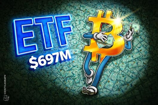 "2026'nın ikinci işlem gününde Bitcoin ETF'leri 697 milyon dolar yatırım çekti"