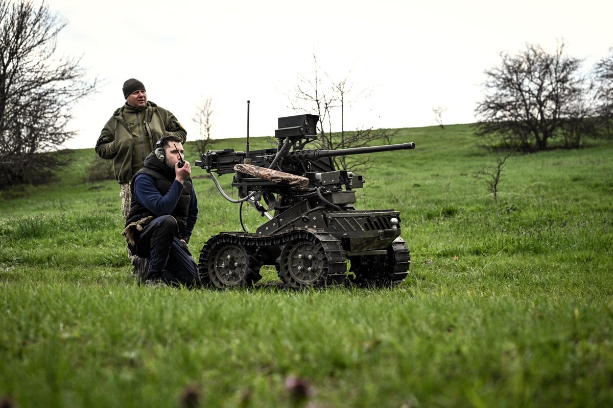 Ukraine's fight shows the West why cheap robots could matter more than armored vehicles in a long war, arms maker says