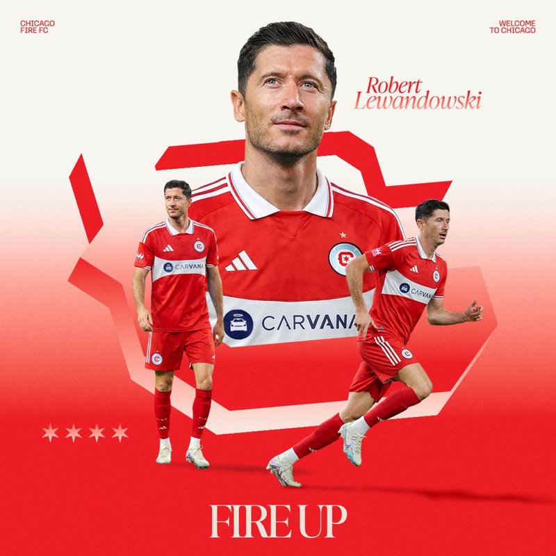 Lewandowski'nin yeni adresi Chicago Fire!