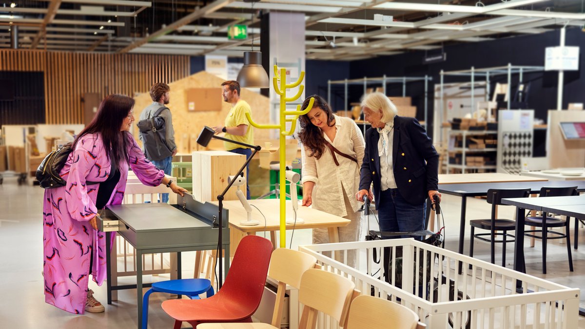 Ikea is growing its resale business. It's attracting bargain hunters and design nerds.