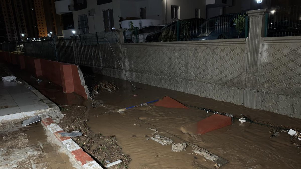 Adana'da yoğun yağış etkisini gösterdi