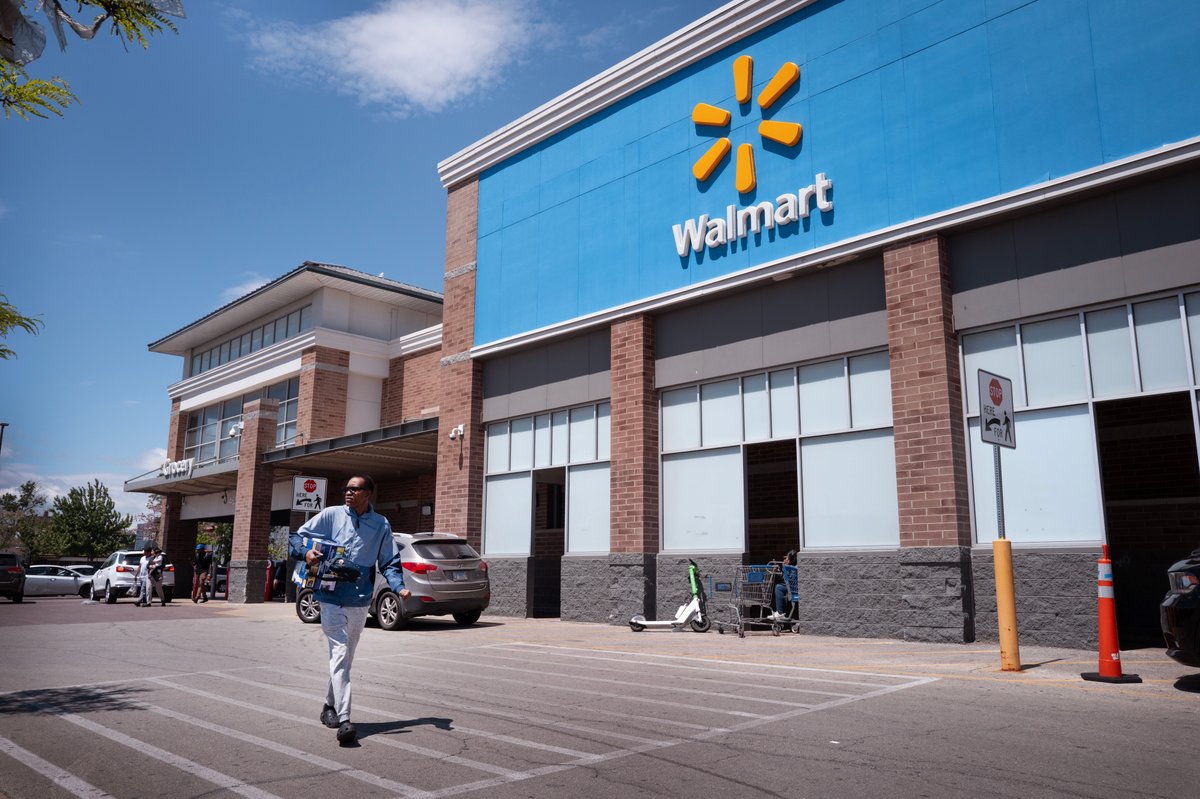 Walmart said shoppers could see higher prices: in stores if fuel costs stay elevated