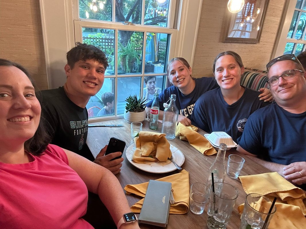 My 3 teens text me throughout the day and check my location. I could be frustrated by this digital tethering, but I'm grateful.