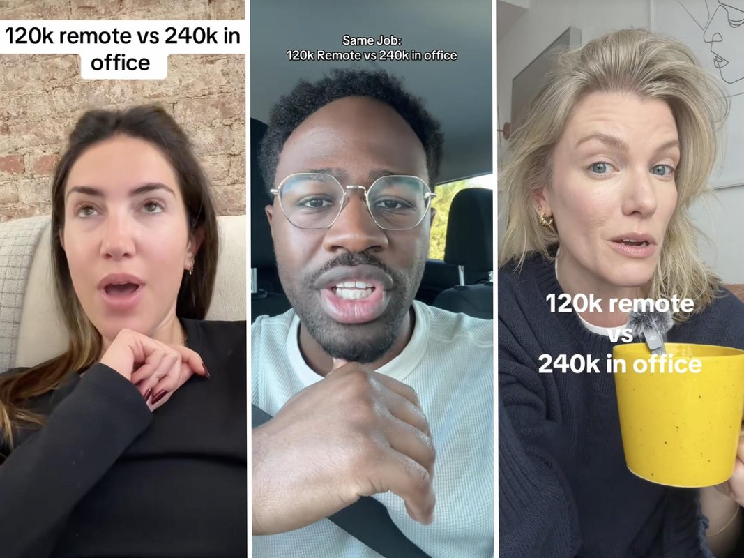 "İnternet, 240.000 Dolar maaşlı ofis işi mi yoksa 120.000 Dolar kazandıran uzaktan çalışma mı daha iyi?"