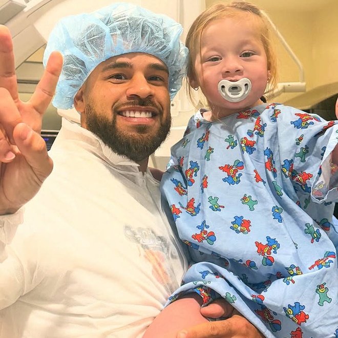 Cory Wharton Shares "Blessing in: Disguise" of Daughter's Hospital Stay