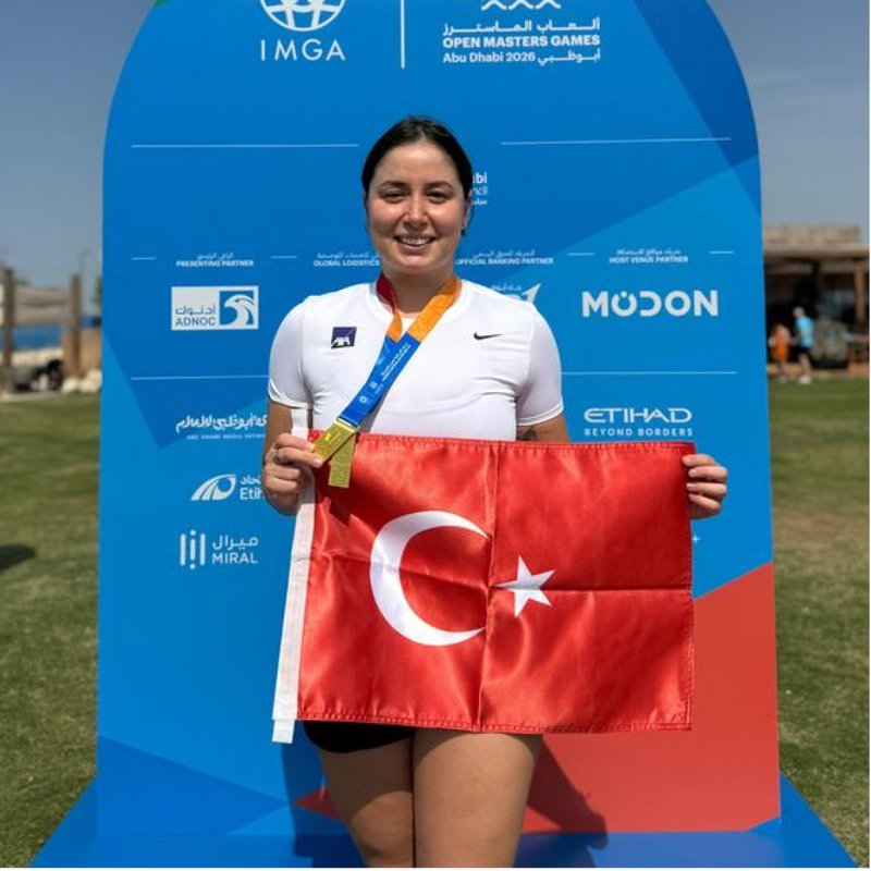 "Bengisu Avcı, Abu: Dhabi'de zafer elde etti!"