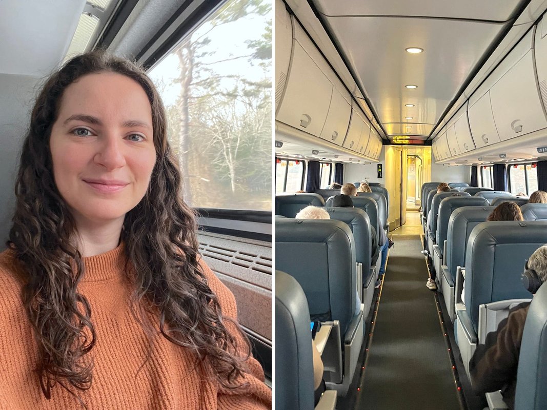 "4 saatlik Amtrak yolculuğunda ekonomik ve business class koltuklarını karşılaştırdım; 120 dolarlık yükseltme bir avantaj sağlıyor."