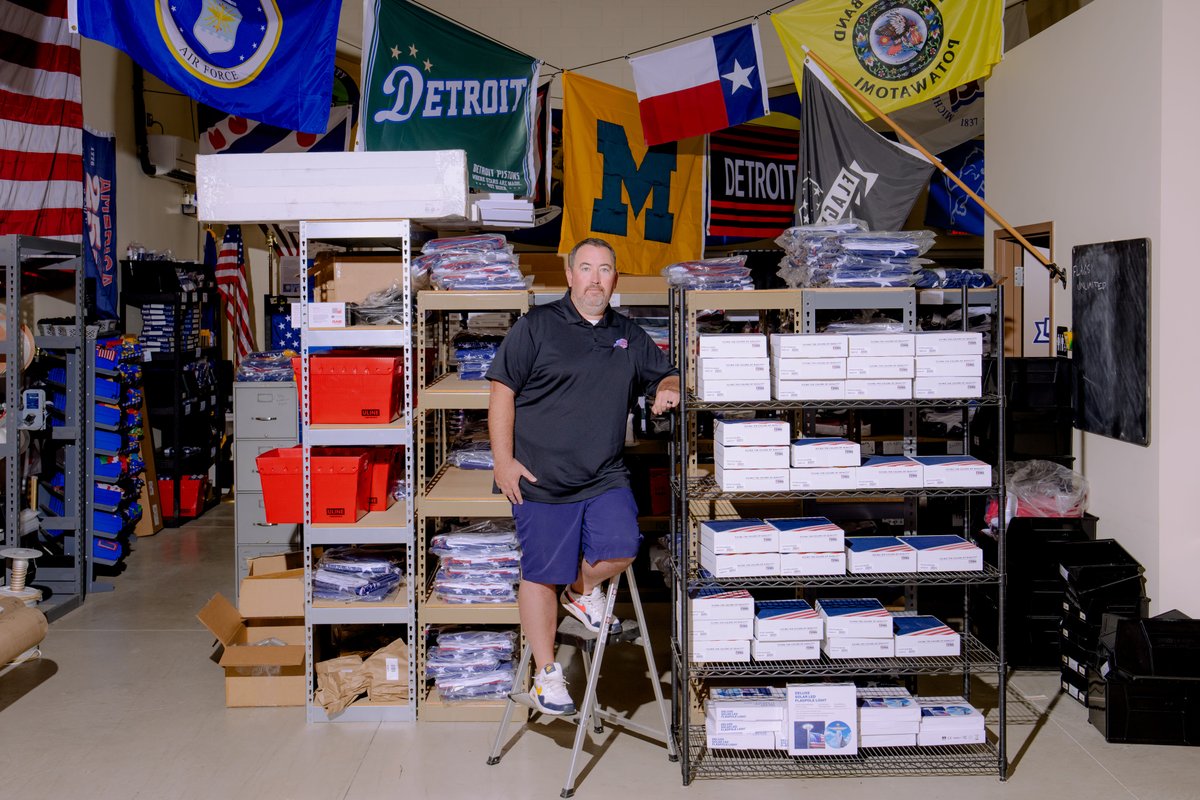 I'm a veteran who runs a flag business. We were: blindsided by World Cup demand, and sales are up 130%.