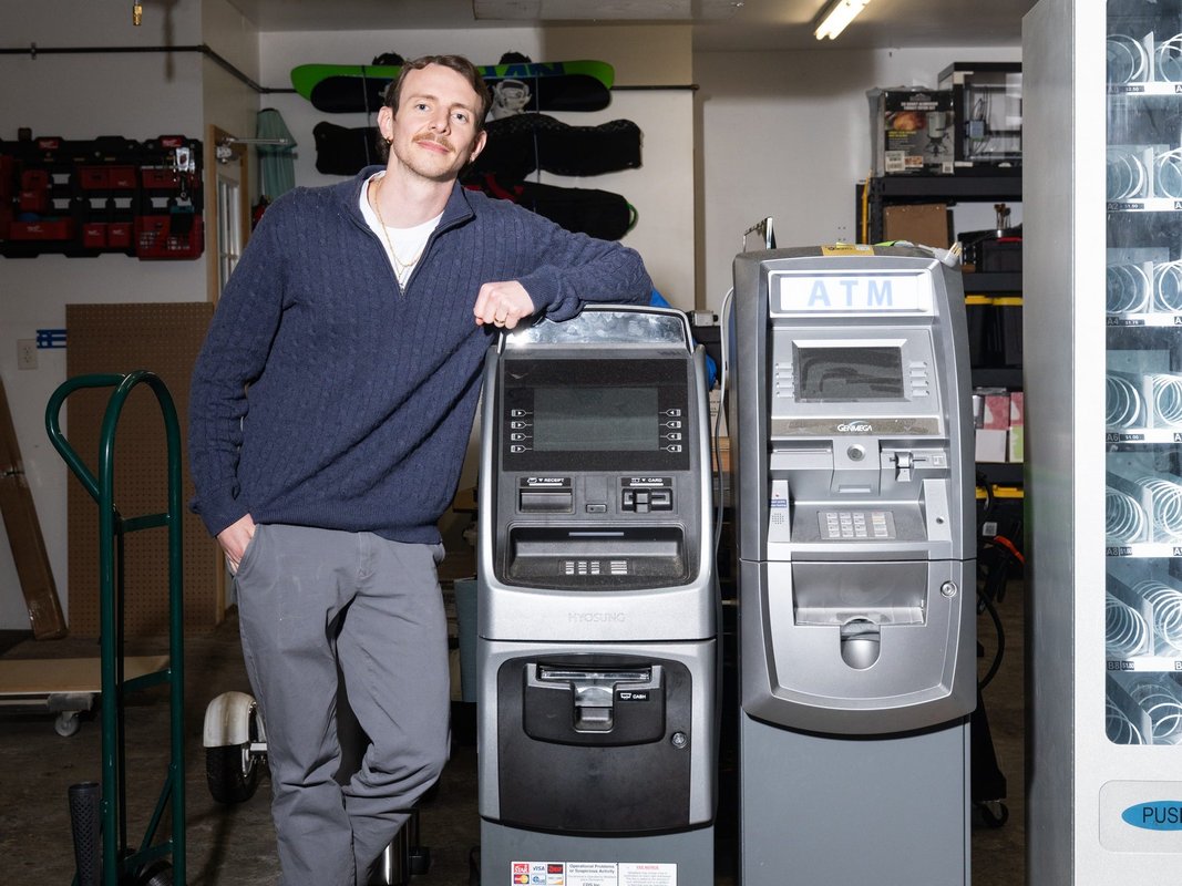 A full-time engineer with multiple side hustles found the most passive one: ATMs and vending machines earn him $1,500 a month for a few hours of work
