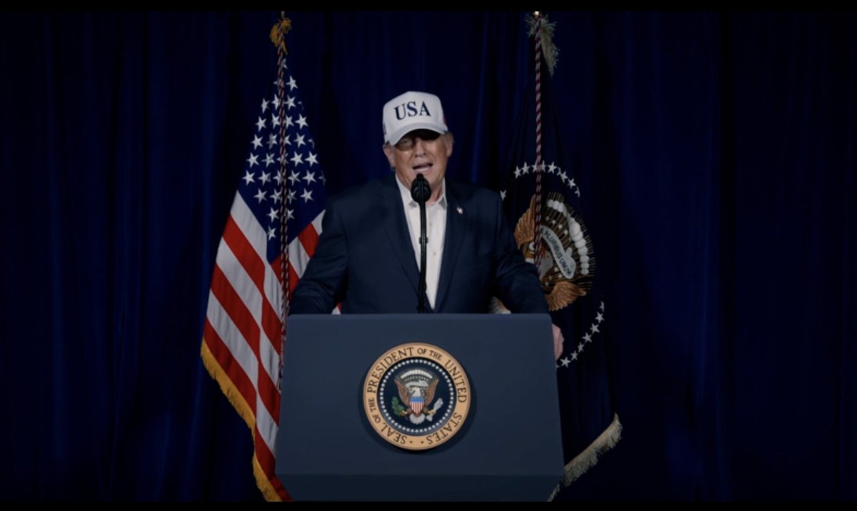 Read Trump's full speech announcing strikes on Iran. He warned 'American heroes may be lost.'