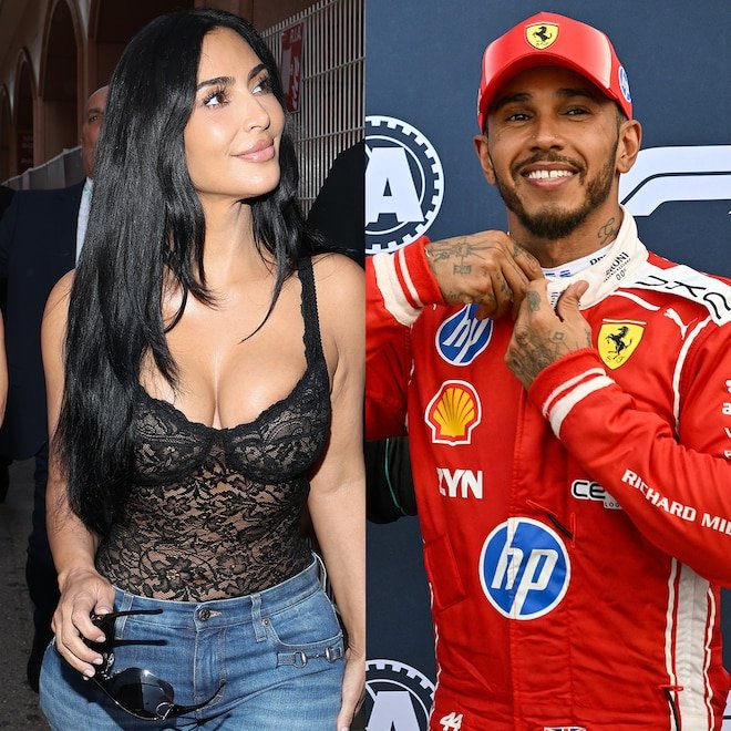 Lewis Hamilton Makes Rare Comment About Girlfriend Kim Kardashian