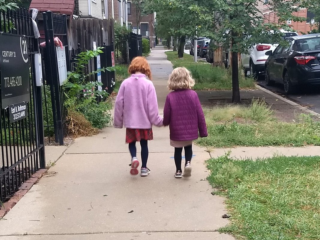 I wanted my daughters to be independent. They carried 'kid licenses' so adults wouldn't be concerned.