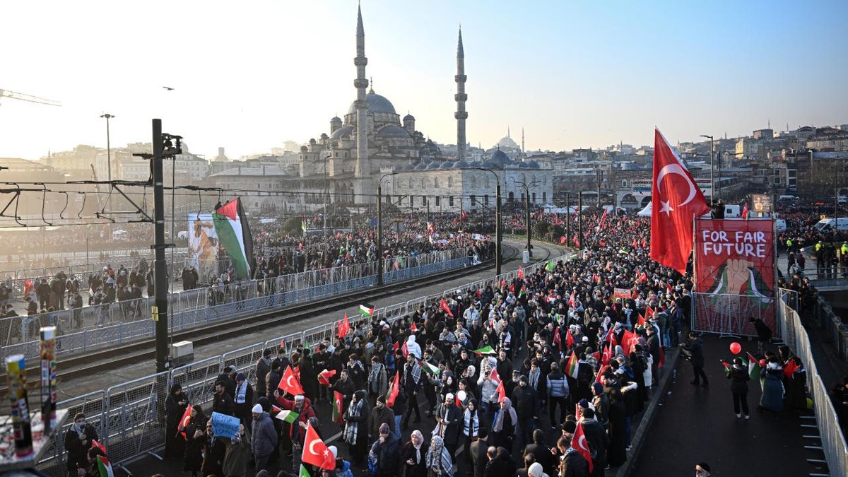 "1 Ocak'ta İstanbul'dan tüm dünyaya: Gazze ile ilgili bir mesaj iletilecek"