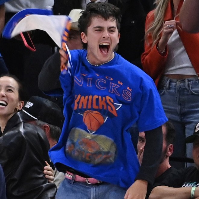 Timothée Chalamet & More Stars: Who Witnessed Knicks’ Championship Win