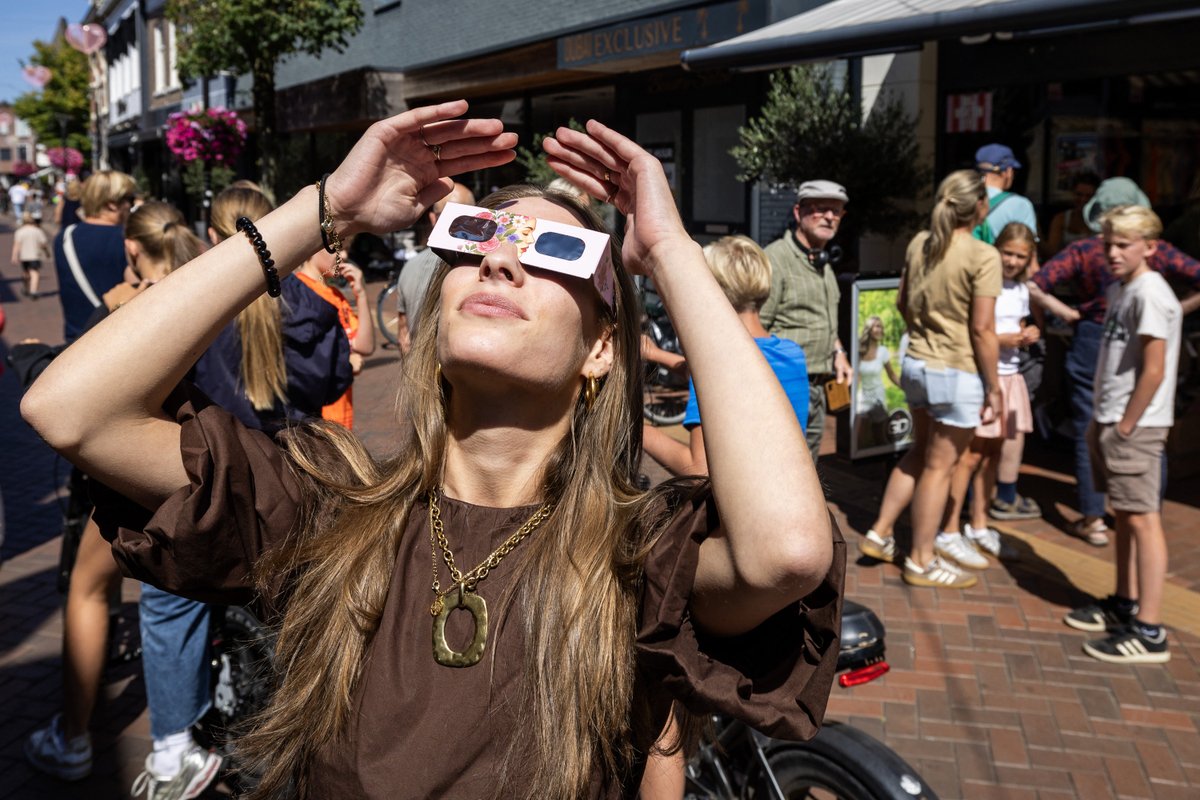 The best photos of: Europe's 2026 solar eclipse