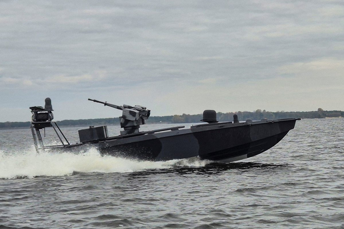 A Ukrainian naval drone blew up in a NATO port after Russian electronic warfare pushed it off course