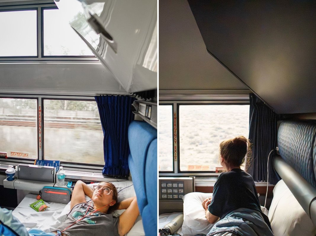 I booked bedrooms on 2 different overnight Amtrak trains. One key difference sets them apart.