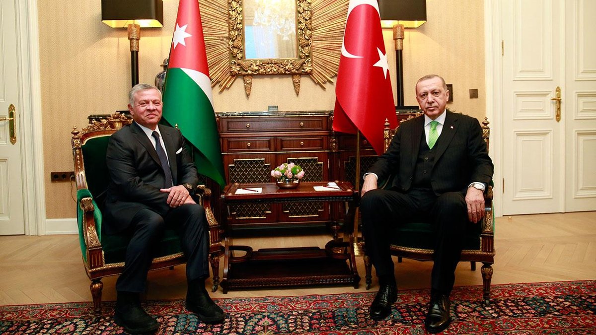 Ürdün Hükümdarı II. Abdullah Türkiye'yi Ziyaret Edecek